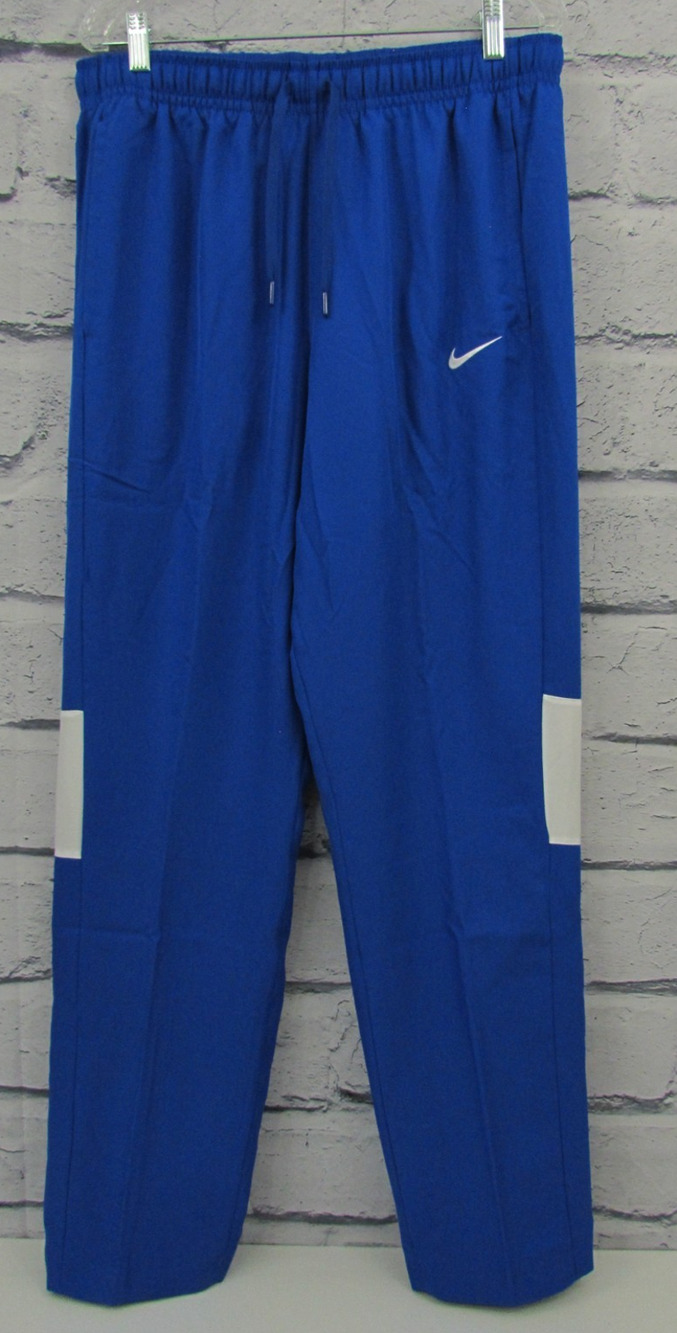 Nike Dri-FIT Warm Up Woven Training Pants CV0096-493 Blue White Men’s Size XL